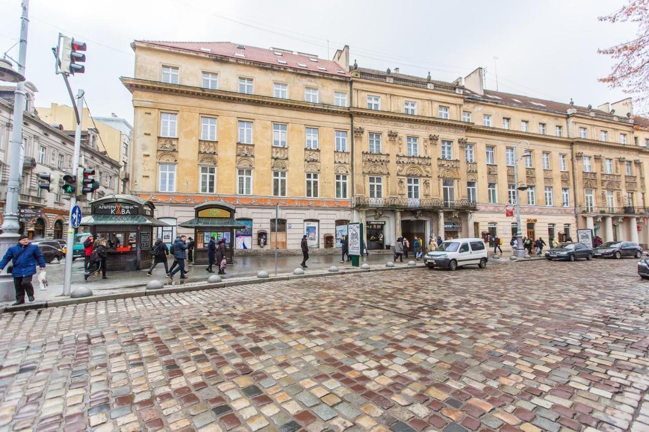 Квартира Подобово Біля Площі Ринок Вулиця Староєврейська 17 Leópolis Exterior foto